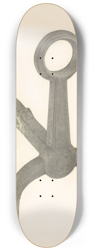 Salvatore Borrazzo - Andiron 8.25 inch art skate deck