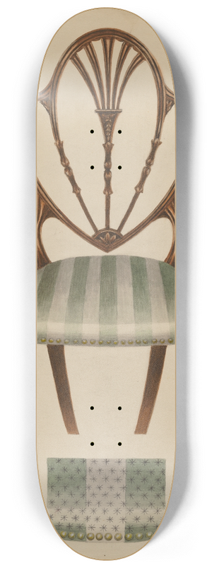American 20th Century - Chair 8.25 inch art skate deck