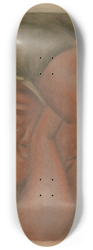 Sam Swerdloff - Negro Girl 8.25 inch art skate deck