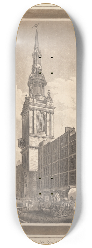Samuel Alken - Bow Church 8.25 inch art skate deck