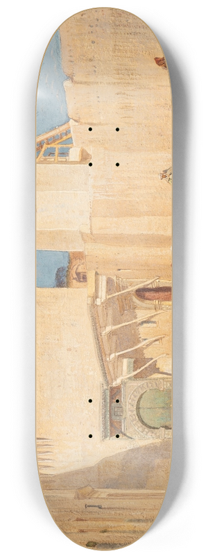 Samuel Colman - Afternoon Conversations 8.25 inch art skate deck