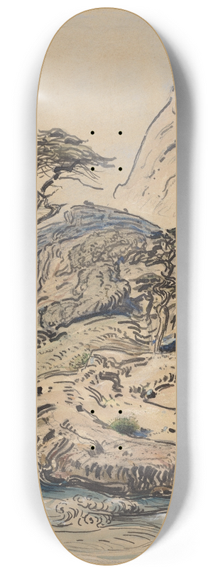 Samuel Colman - Point Lobos, California 8.25 inch art skate deck