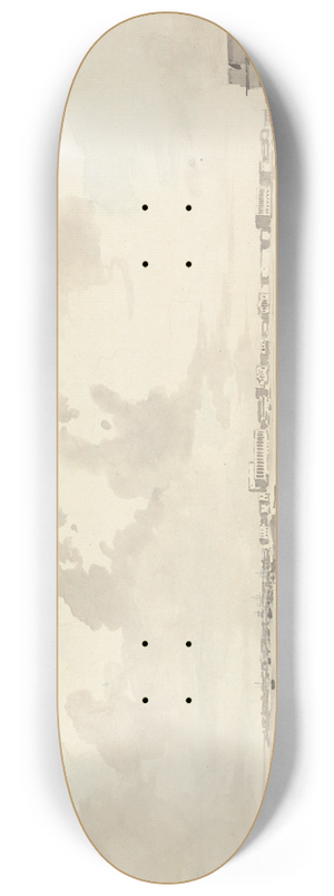 Samuel Davis - Fort William, Calcutta 8.25 inch art skate deck