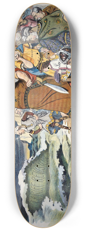Samuel Ehrhart - Back! 8.25 inch art skate deck