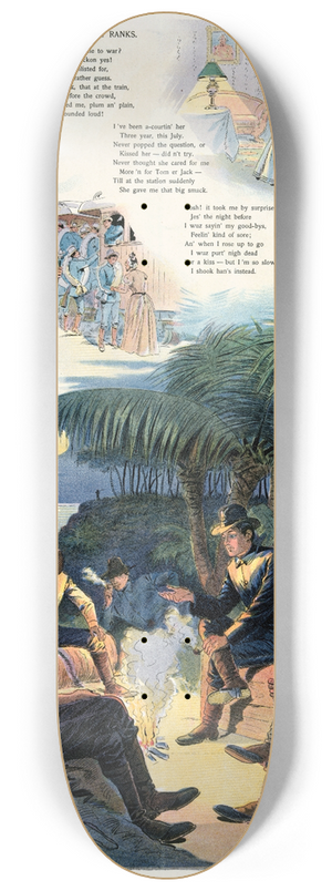 Samuel Ehrhart - From the ranks 8.25 inch art skate deck