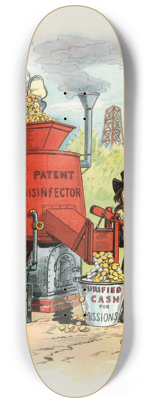 Samuel Ehrhart - Pucks inventions 8.25 inch art skate deck