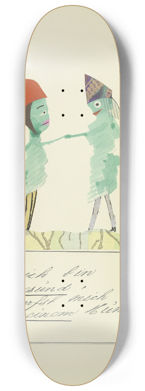 John Elsas - Alma ich bin sehr gesund  8.25 inch art skate deck