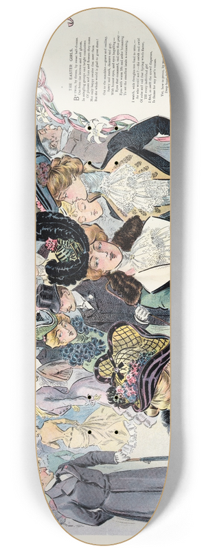 Samuel Ehrhart - The Easter girls 8.25 inch art skate deck
