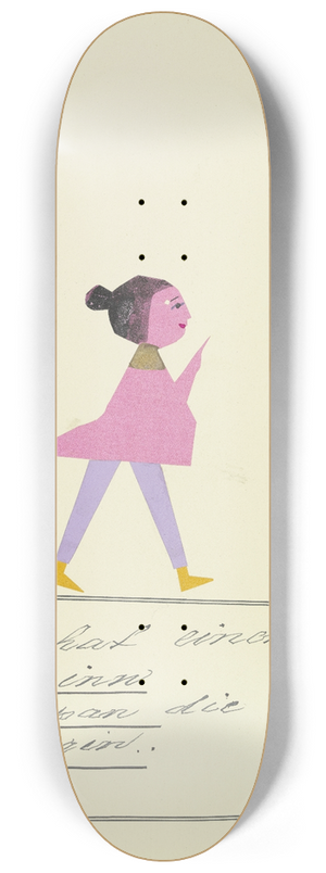 John Elsas - Auch hat einen Liebessinn  8.25 inch art skate deck
