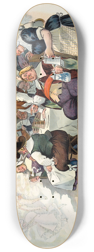 Samuel Ehrhart - Their descendants 8.25 inch art skate deck