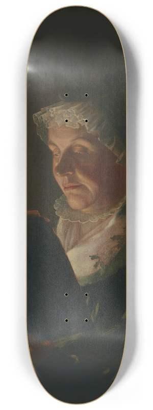 Samuel Finley Breese Morse - Elizabeth Ann Breese Morse 8.25 inch art skate deck