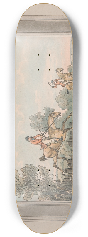 Samuel Howitt - Full Cry 8.25 inch art skate deck