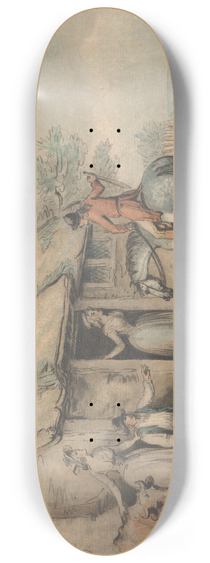 Samuel Howitt - Going Home 8.25 inch art skate deck