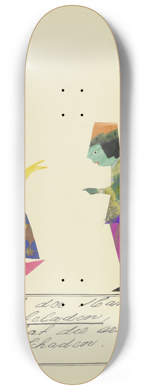 John Elsas - Es ist der Mann sehr beladen  8.25 inch art skate deck