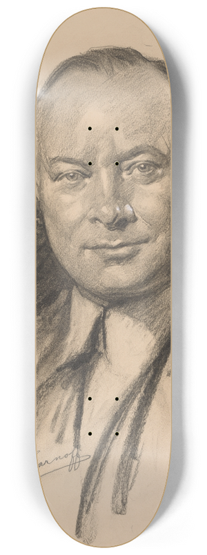 Samuel Johnson Woolf - David Sarnoff 8.25 inch art skate deck