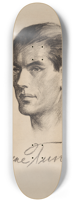 Samuel Johnson Woolf - Gene Tunney 8.25 inch art skate deck