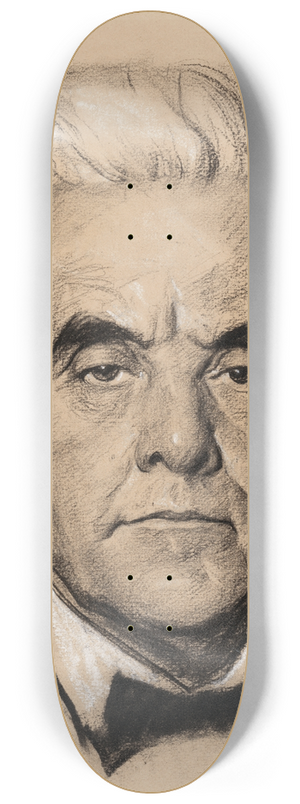 Samuel Johnson Woolf - George William Norris 8.25 inch art skate deck