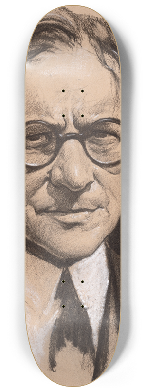Samuel Johnson Woolf - Newton Diehl Baker 8.25 inch art skate deck