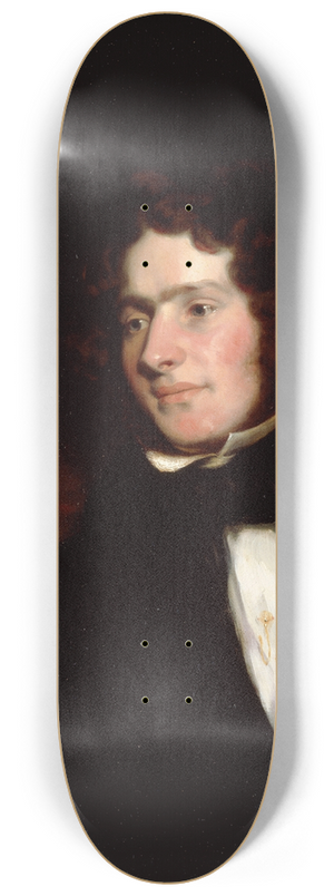 Samuel Love - Self-Portrait 8.25 inch art skate deck