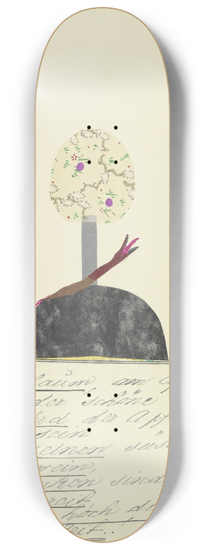 John Elsas - Im Apfelbaum  8.25 inch art skate deck