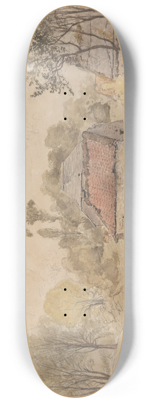 Samuel Palmer - The Barns 8.25 inch art skate deck