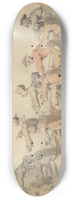 Samuel Scott - A Ships Boat 8.25 inch art skate deck
