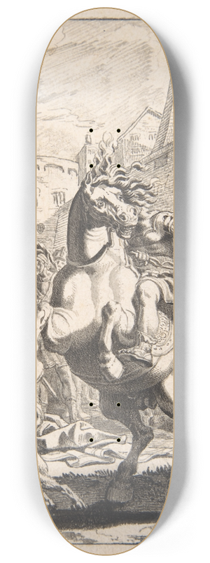 Samuel Stettler - Marcus Curtius 8.25 inch art skate deck