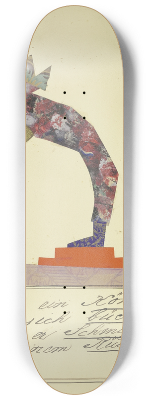 John Elsas - Selbst ein Knig wird sich bcken  8.25 inch art skate deck