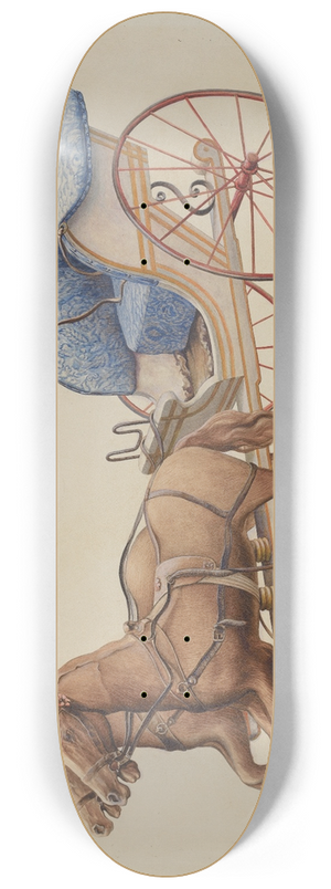 Samuel W. Ford - Doll Carriage 8.25 inch art skate deck