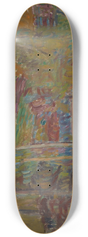 Sasza Blonder - Road in the Forest 8.25 inch art skate deck