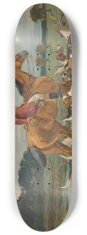 John Emms - Huntsman and hounds 8.25 inch art skate deck John Emms - Huntsman and hounds 8.25 inch art skate deck