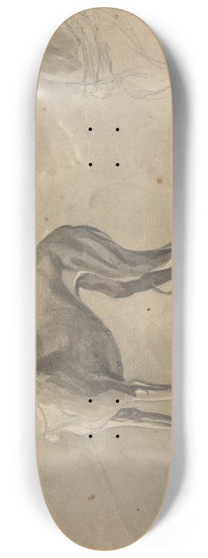 Sawrey Gilpin - A Greyhound 8.25 inch art skate deck