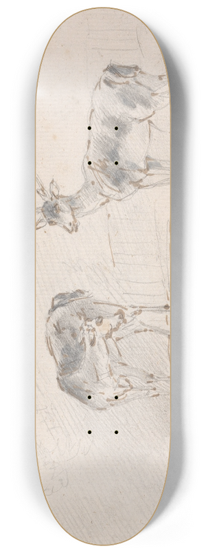 Sawrey Gilpin - Doe and Buck 8.25 inch art skate deck
