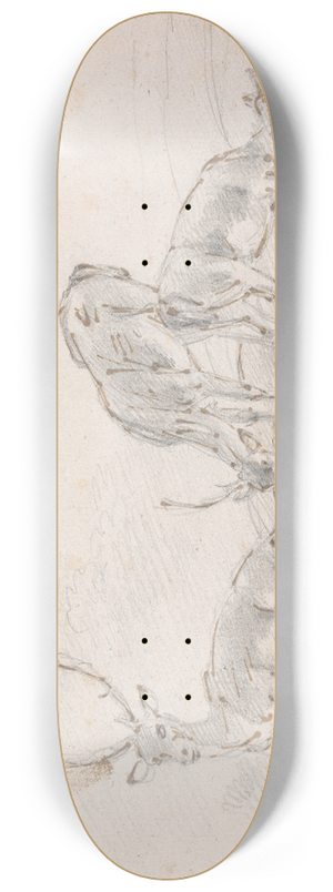 Sawrey Gilpin - Three Deer 8.25 inch art skate deck