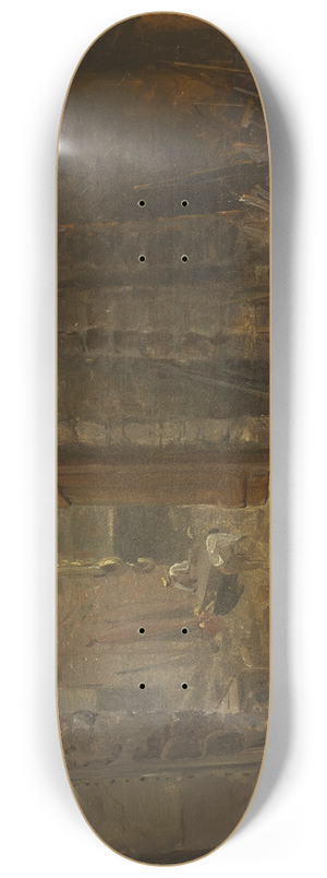 John Ferguson Weir - West Point Foundry, Cold Spring, NewYork 8.25 inch art skate deck