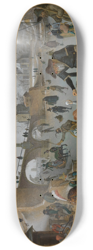 Sebastian Vrancx - Winter Pleasures 8.25 inch art skate deck