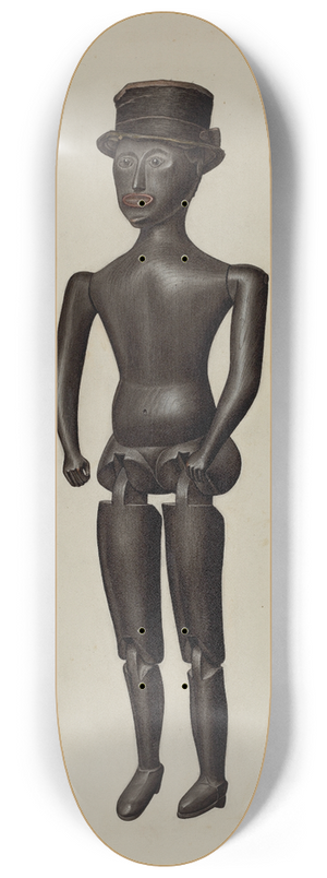 Selma Sandler - Dancing Doll 8.25 inch art skate deck