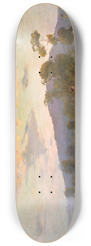 Sergei Ivanovich Vasilkovsky - Huntsmen and Hounds 8.25 inch art skate deck