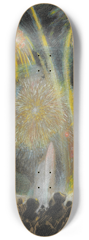 Sergey Chekhonin - Fireworks 8.25 inch art skate deck
