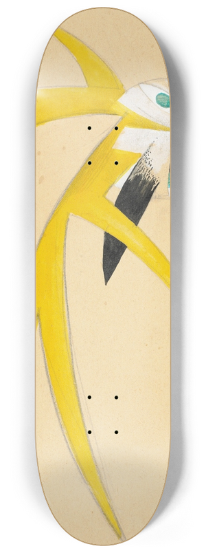 Sergey Chekhonin - Headdress design 8.25 inch art skate deck