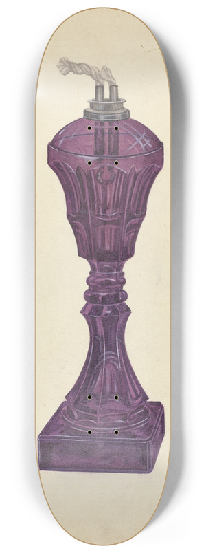 John Fisk - Lamp 8.25 inch art skate deck