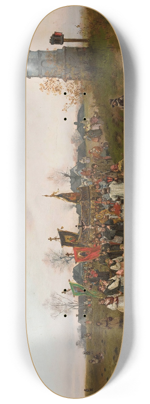 Seweryn Bieszczad - Great procession 8.25 inch art skate deck