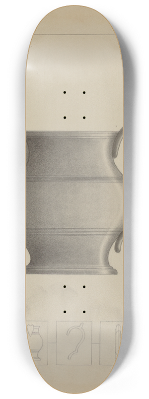 Sidney Liswood - Pewter Pitcher 8.25 inch art skate deck
