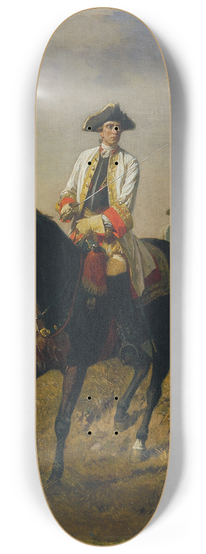 Sigmund L'Allemand - Feldmarschall Gideon Ernst Freiherr von Loudon 8.25 inch art skate deck