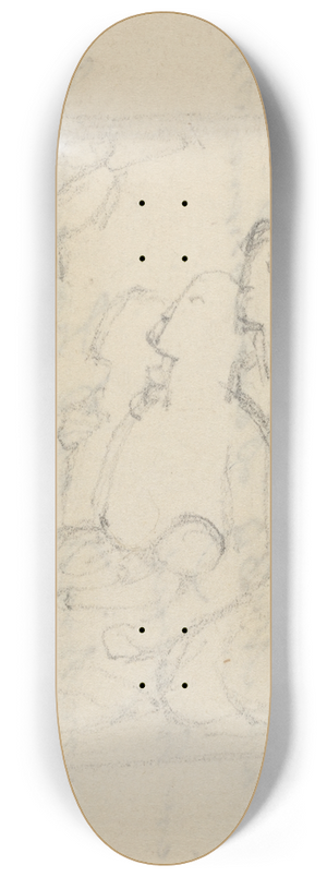 John Flaxman - Holy Family with Angels 8.25 inch art skate deck John Flaxman - Holy Family with Angels 8.25 inch art skate deck