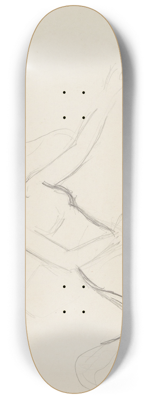 Signe Scheel - Havfrue 8.25 inch art skate deck