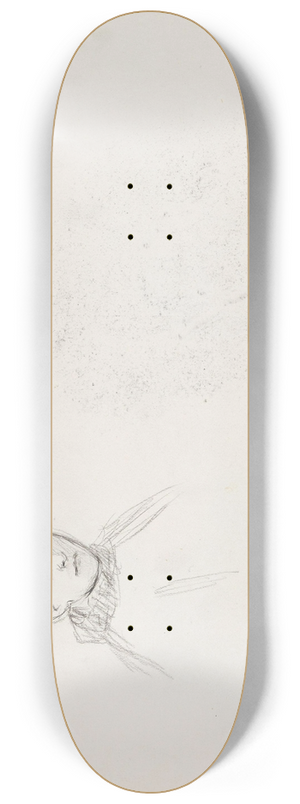 Signe Scheel - Kvinnehode 8.25 inch art skate deck