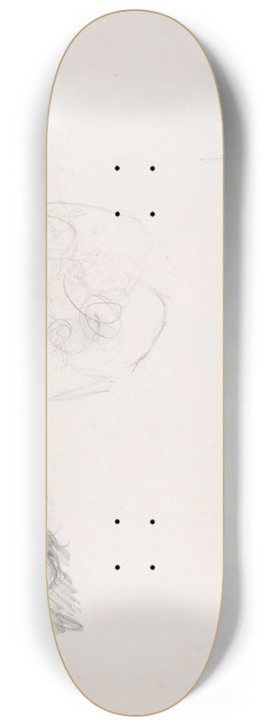 Signe Scheel - Kvinnehode 8.25 inch art skate deck