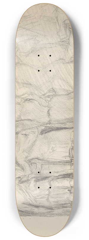 Signe Scheel - Nike bekranser en soldat 8.25 inch art skate deck