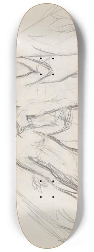 Signe Scheel - Triton 8.25 inch art skate deck